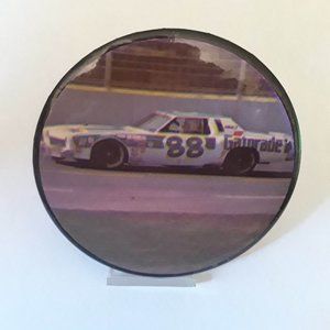 DARRELL WALTRIP #88 1978 CHEVROLET MOUNTAIN DEW WINSTON CUP 3-1/2" FAN BUTTON